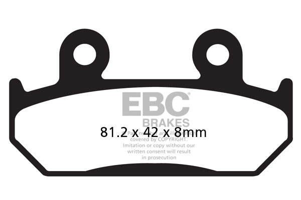 Placute de frana EBC FA121HH [1]