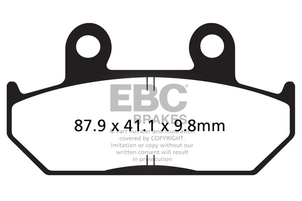 Placute de frana EBC FA124/2V [1]