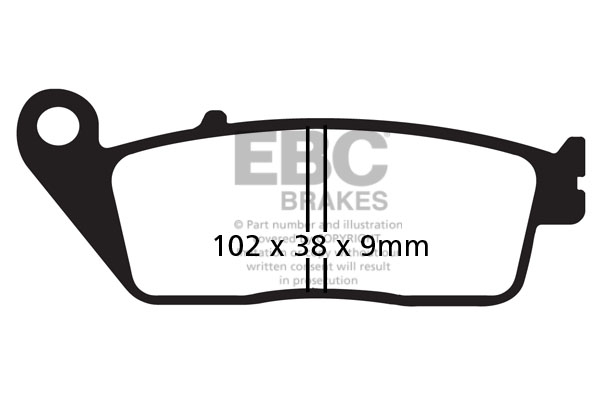 Placute de frana EBC FA142HH [1]