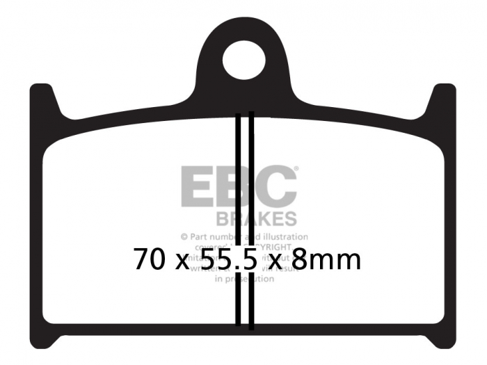 Placute de frana EBC FA145 [1]