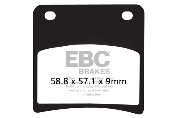 Placute de frana EBC FA146HH [1]