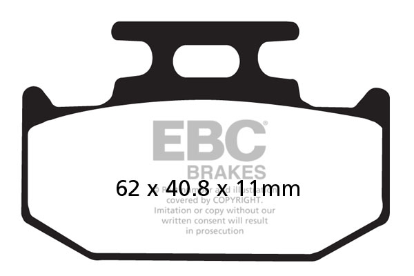 Placute de frana EBC FA152/2R [1]