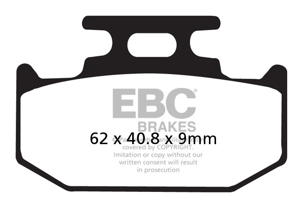 Placute de frana EBC FA152TT [1]