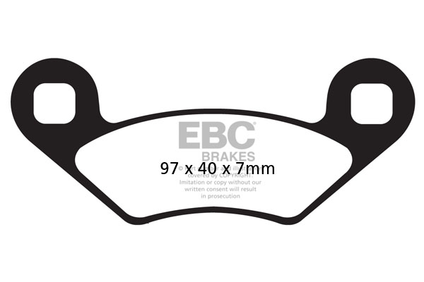 Placute de frana EBC FA159R [1]