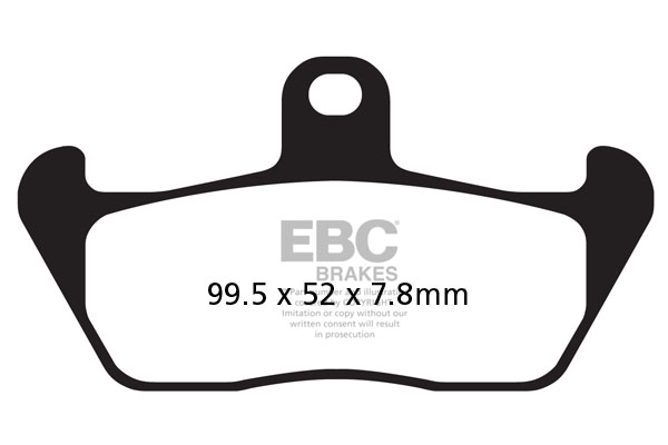 Placute de frana EBC FA163 [1]