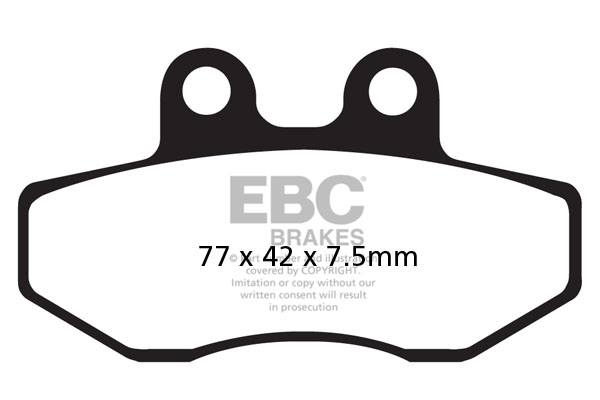 Placute de frana EBC FA167HH [1]