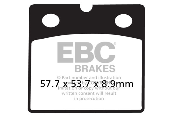 Placute de frana EBC FA171HH [1]