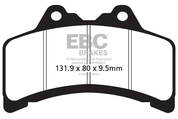 Placute de frana EBC FA191 [1]