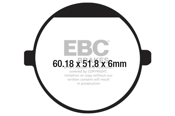 Placute de frana EBC FA198 [1]