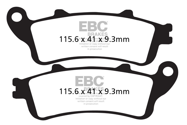 Placute de frana EBC FA281HH [1]