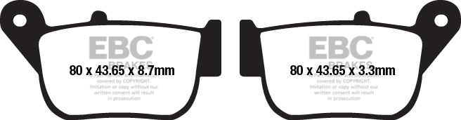 Placute de frana EBC SFA678 [1]