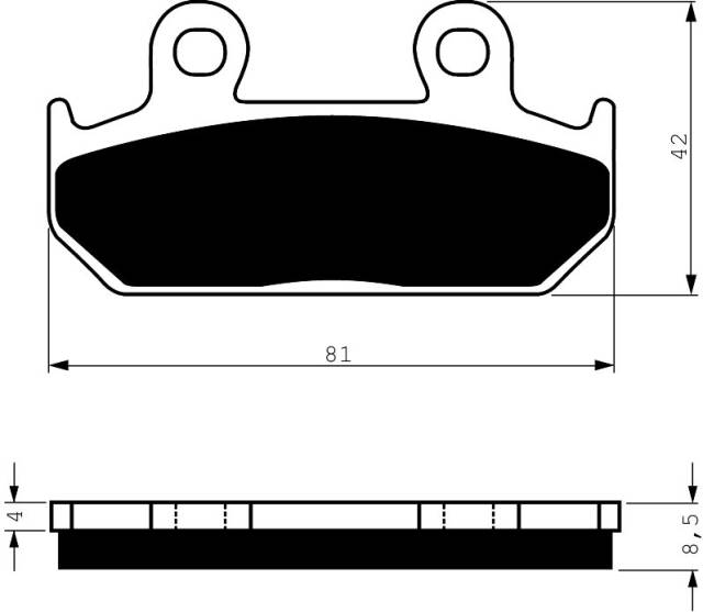 Placute de frana GOLDFREN 025 S3 [1]