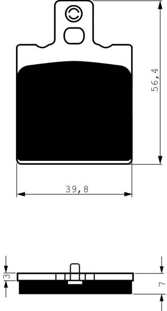 Placute de frana GOLDFREN 038 S3 [1]