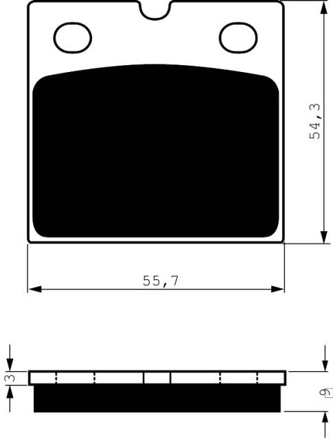 Placute de frana GOLDFREN 081 GP6 [1]