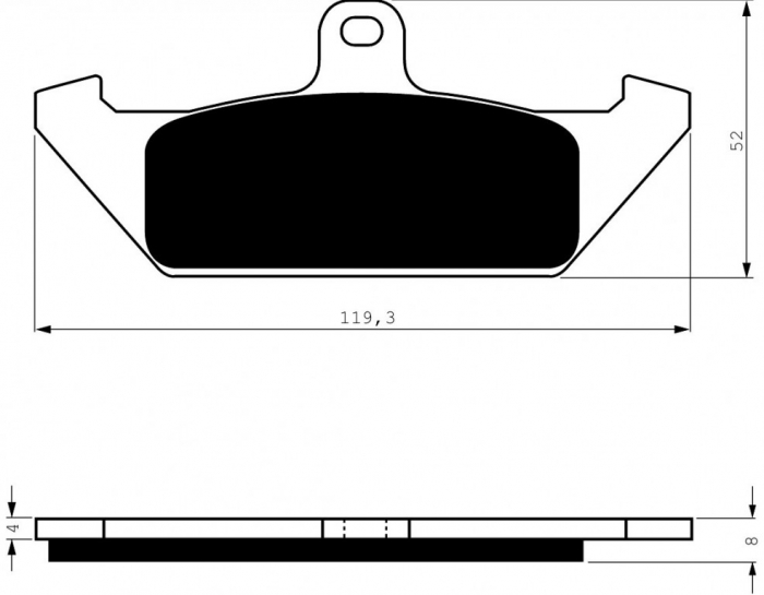 Placute de frana GOLDFREN 101 S3 [1]