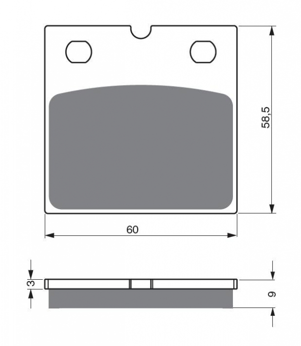 Placute de frana GOLDFREN 197 S3 [1]