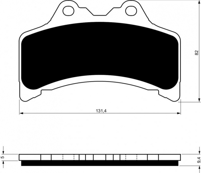 Placute de frana GOLDFREN 204 S3 [1]
