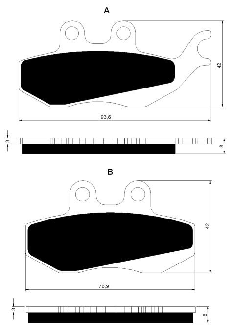 Placute de frana GOLDFREN 215 AD [1]