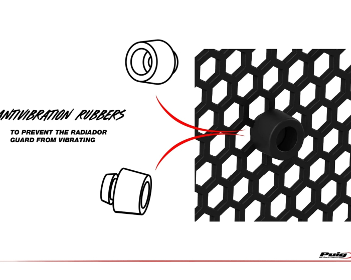 Plastic radiator PUIG 22471N Negru [4]