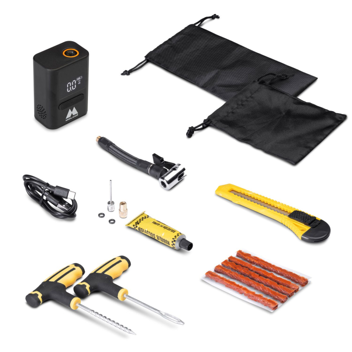 Pompa electrica portabila Midland cu kit de reparatie anvelope [5]