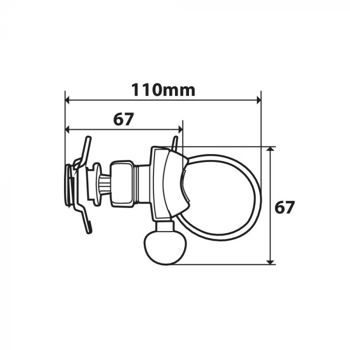 Prindere ghidon Lampa Opti Belt [14]