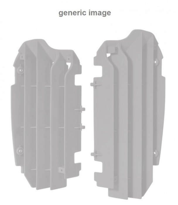 Radiator louvers POLISPORT Negru [1]
