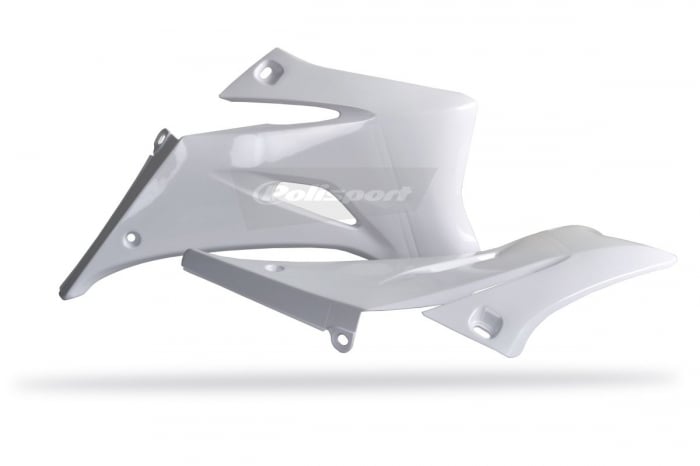 Radiator scoops POLISPORT (pereche) Alb [1]