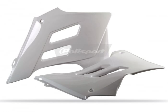Radiator scoops POLISPORT (pereche) Alb [1]