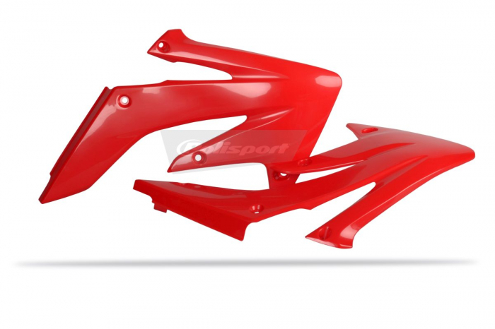 Radiator scoops POLISPORT (pereche) red CR 04 [1]