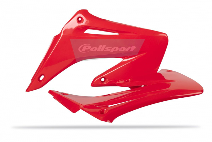 Radiator scoops POLISPORT (pereche) red CR 04 [1]