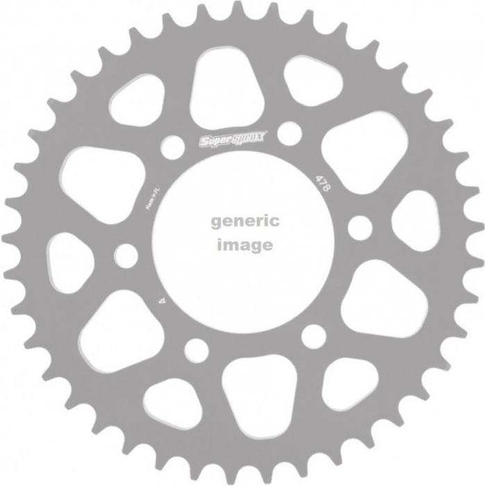 Rear ALU sprocket SUPERSPROX RAL-478:40-GLD auriu 40T, 520 [1]