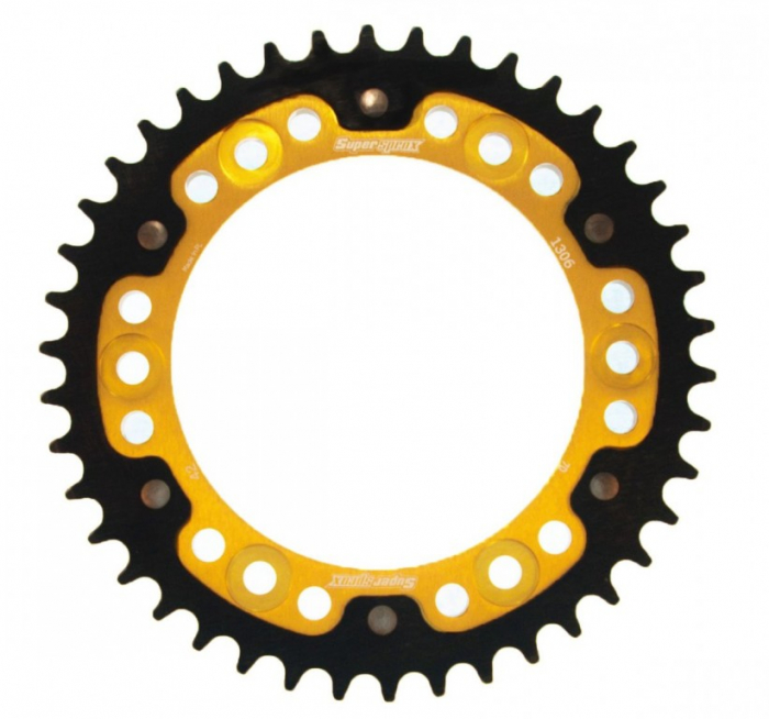 Rear sprocket SUPERSPROX STEALTH RST-1306:42-GLD auriu 42T, 530 [1]