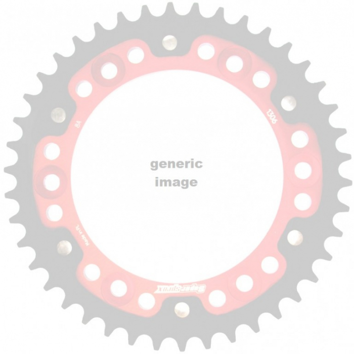 Rear sprocket SUPERSPROX STEALTH RST-1306:43-RED Rosu 43T, 530 [1]