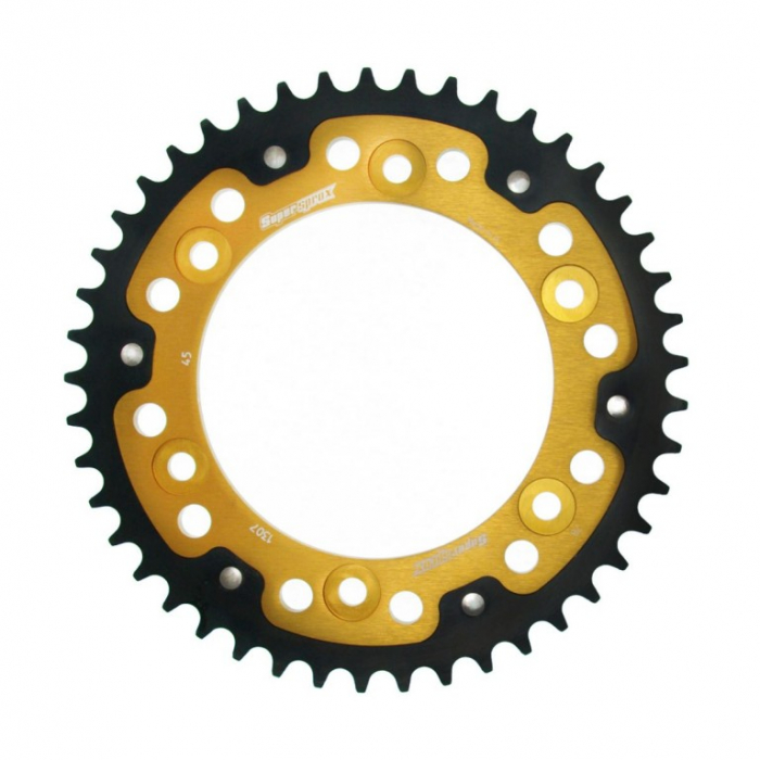 Rear sprocket SUPERSPROX STEALTH RST-1307:45-GLD auriu 45T, 525 [1]