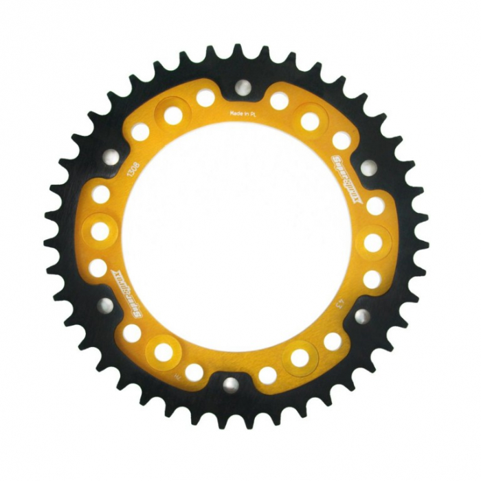 Rear sprocket SUPERSPROX STEALTH RST-1308:43-GLD auriu 43T, 520 [1]