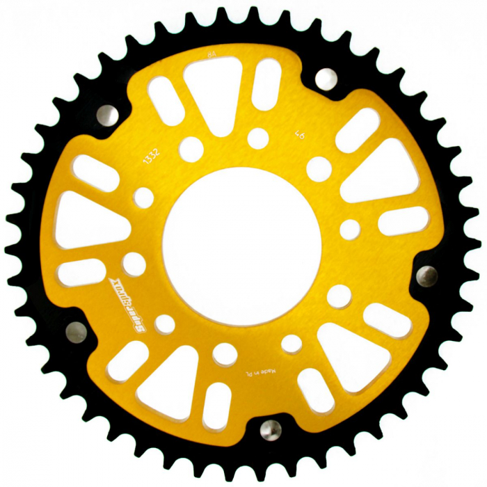 Rear sprocket SUPERSPROX STEALTH RST-1332:46-GLD auriu 46T, 525 [1]