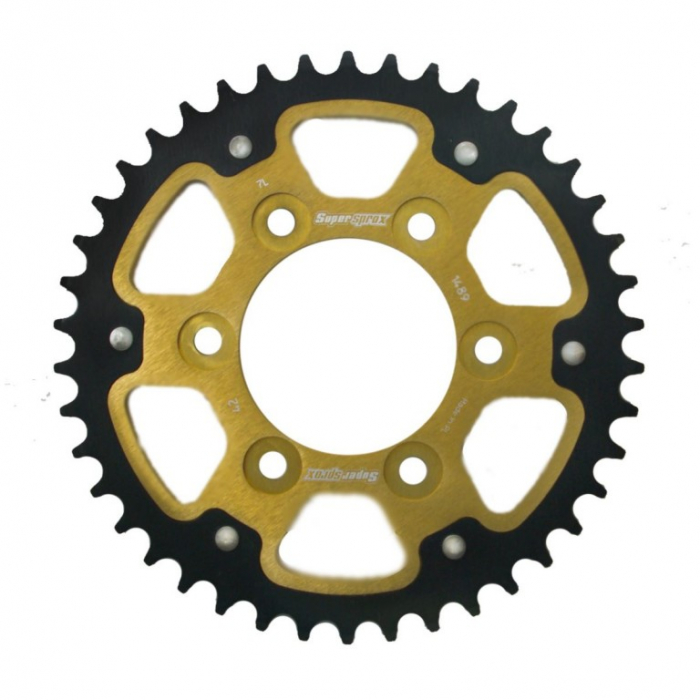Rear sprocket SUPERSPROX STEALTH RST-1489:42-GLD auriu 42T, 525 [1]