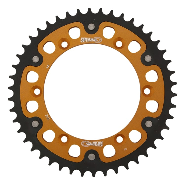 Rear sprocket SUPERSPROX STEALTH RST-1512:46-GLD auriu 46T, 520 [1]