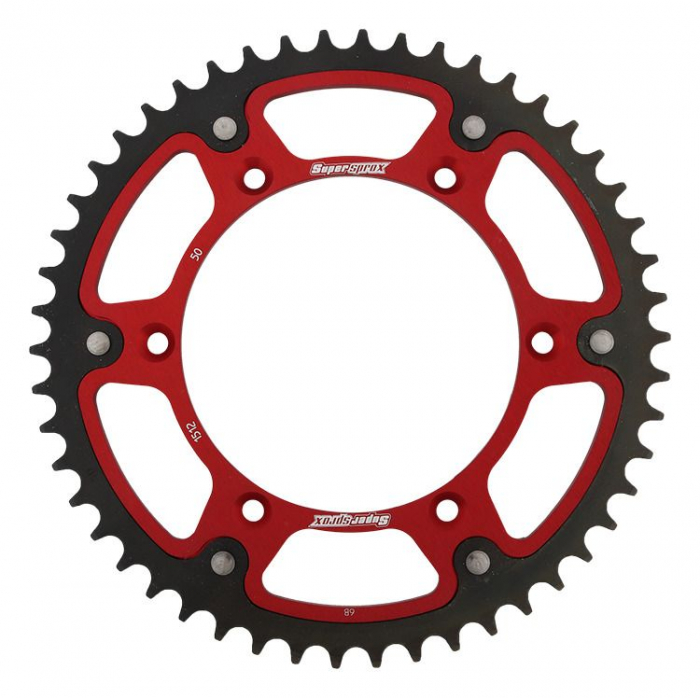 Rear sprocket SUPERSPROX STEALTH RST-1512:50-RED Rosu 50T, 520 [1]