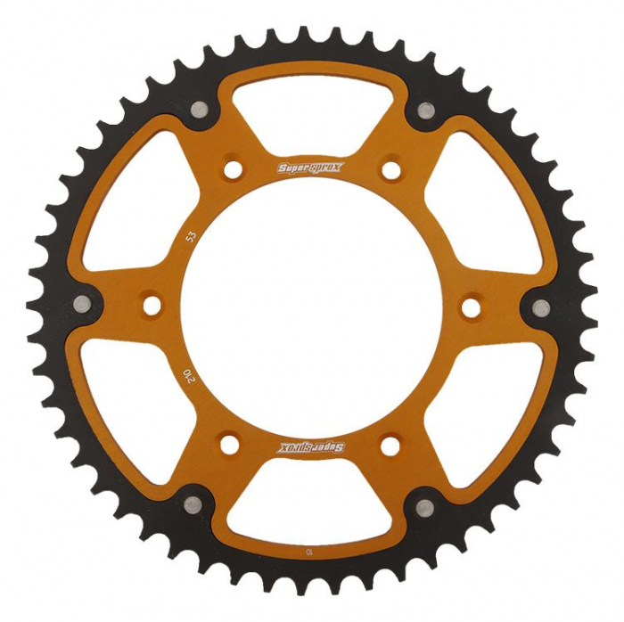 Rear sprocket SUPERSPROX STEALTH RST-210:53-GLD auriu 53T, 520 [1]