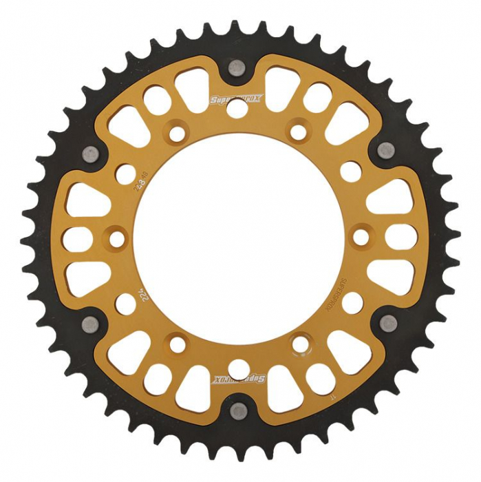 Rear sprocket SUPERSPROX STEALTH RST-224:48-GLD auriu 48T, 520 [1]