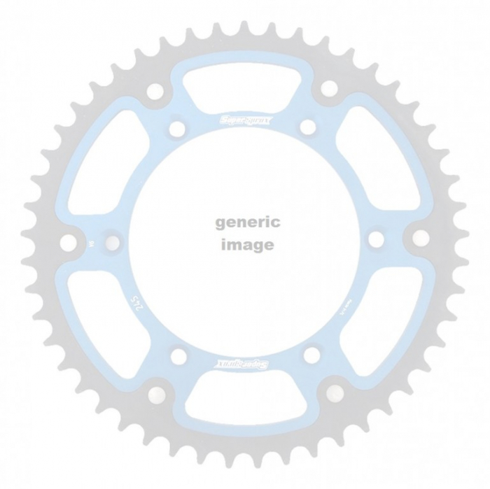 Rear sprocket SUPERSPROX STEALTH RST-245:50-BLU Albastru 50T, 520 [1]