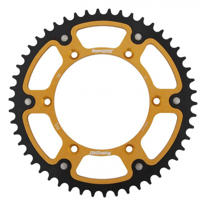 Rear sprocket SUPERSPROX STEALTH RST-245:50-GLD auriu 50T, 520 [1]