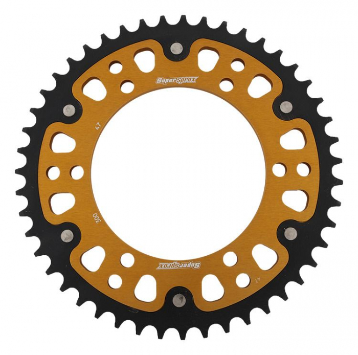 Rear sprocket SUPERSPROX STEALTH RST-300:47-GLD auriu 47T, 525 [1]