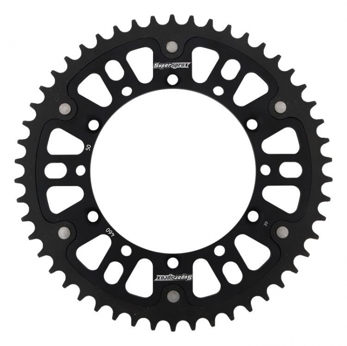 Rear sprocket SUPERSPROX STEALTH RST-460:50-BLK Negru 50T, 520 [1]