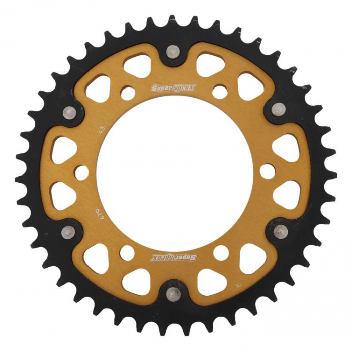 Rear sprocket SUPERSPROX STEALTH RST-479:43-GLD auriu 43T, 530 [1]