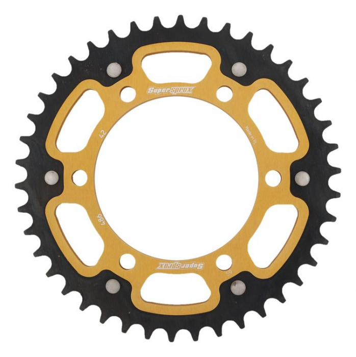Rear sprocket SUPERSPROX STEALTH RST-486:42-GLD auriu 42T, 520 [1]