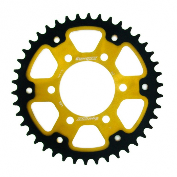 Rear sprocket SUPERSPROX STEALTH RST-488:42-GLD auriu 42T, 530 [1]