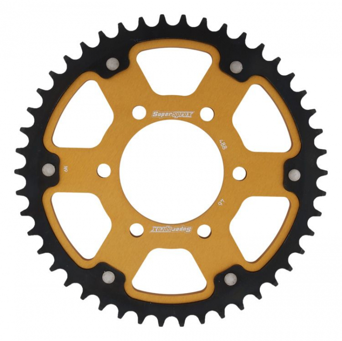 Rear sprocket SUPERSPROX STEALTH RST-488:46-GLD auriu 46T, 530 [1]