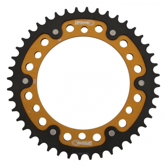 Rear sprocket SUPERSPROX STEALTH RST-502:44-GLD auriu 44T, 530 [1]